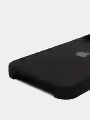Черный чехол Silicone Case для iPhone 13 / 13 Pro / 13 Pro Max с открытым низом