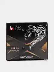 Катушка, катушка рыболовная, катушка с задним фрикционом, СB-30 Премиум,4п.п, металл.шпуля