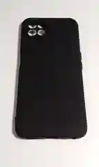 Черный чехол с защитой камеры и бархатом внутри Realme 8i