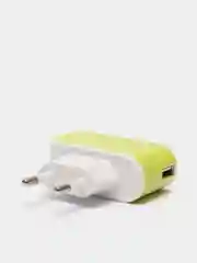 Зарядка USB, SmartBuy Color Charge, 2А, жёлтая