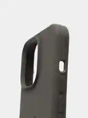 Тёмно-серый чехол Silicone Case для iPhone 13 / 13 Pro / 13 Pro Max с открытым низом