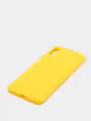 Желтый силиконовый чехол для Xiaomi Redmi 9A (Сяоми Редми 9А), прозрачный
