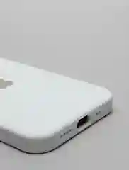 Белый чехол не пачкающийся, с бархатом внутри IPHONE 12 MINI