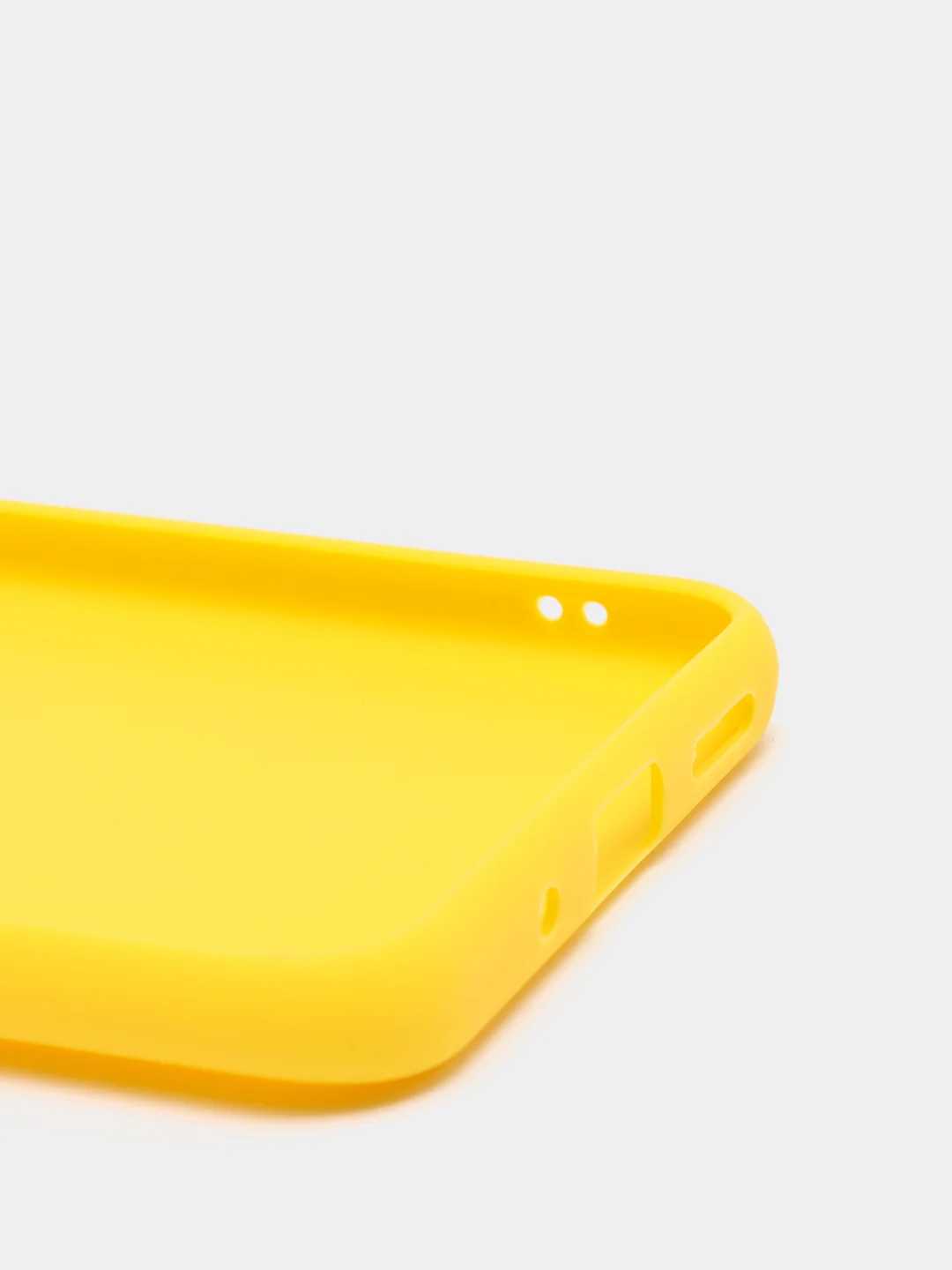 Желтый силиконовый чехол для Xiaomi Redmi 9A (Сяоми Редми 9А), прозрачный