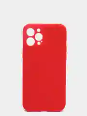 Красный чехол с бархатом внутри и вырезами под защиты камеры IPHONE 12 PRO MAX