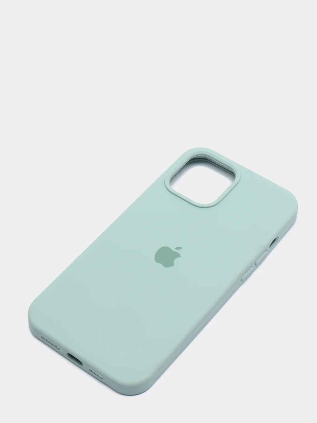 Мятный чехол для iPhone 12 PRO MAX, с бархатом внутри
