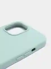 Мятный чехол для iPhone 12 PRO MAX, с бархатом внутри