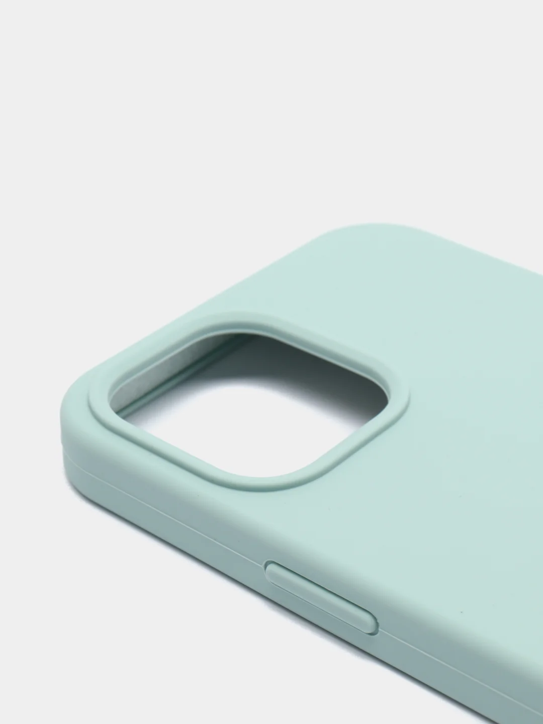 Мятный чехол для iPhone 12 PRO MAX, с бархатом внутри