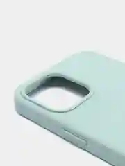 Мятный чехол для iPhone 12 PRO MAX, с бархатом внутри