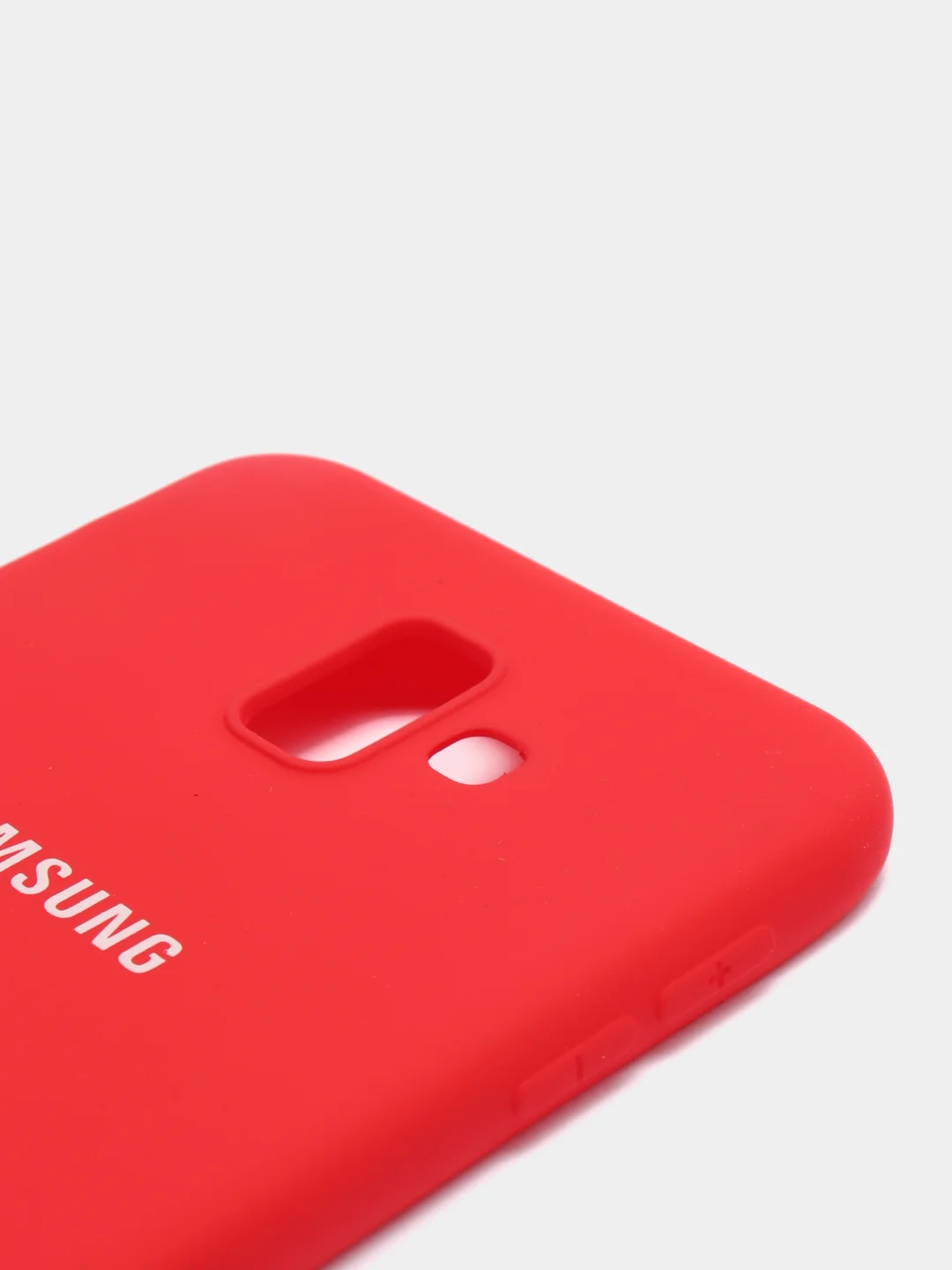 Алый чехол  SAMSUNG J6 PLUS / J6+