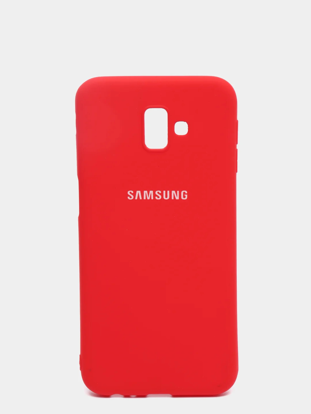 Алый чехол  SAMSUNG J6 PLUS / J6+