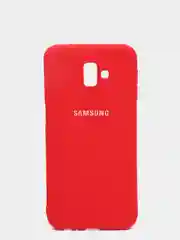 Алый чехол  SAMSUNG J6 PLUS / J6+
