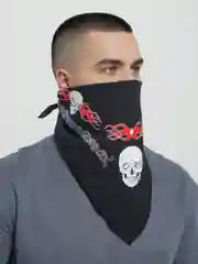 Бандана с принтом Череп