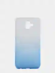 Светло-синий чехол  SAMSUNG J6 PLUS / J6+