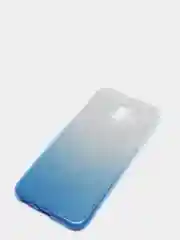 Светло-синий чехол  SAMSUNG J6 PLUS / J6+