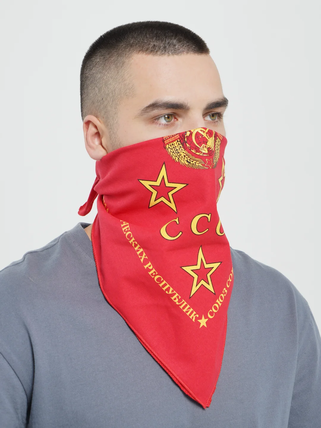 Бандана с принтом СССР