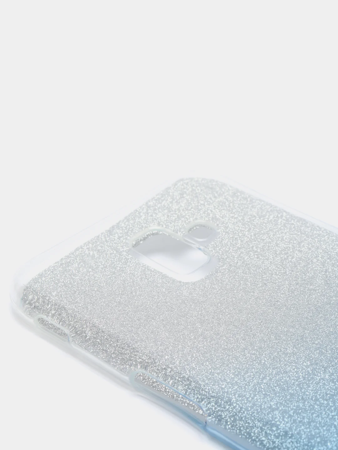 Светло-синий чехол  SAMSUNG J6 PLUS / J6+