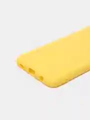 Желтый чехол на Samsung (Самсунг) S8, S9, S9 plus, S10, S10 plus, S10e