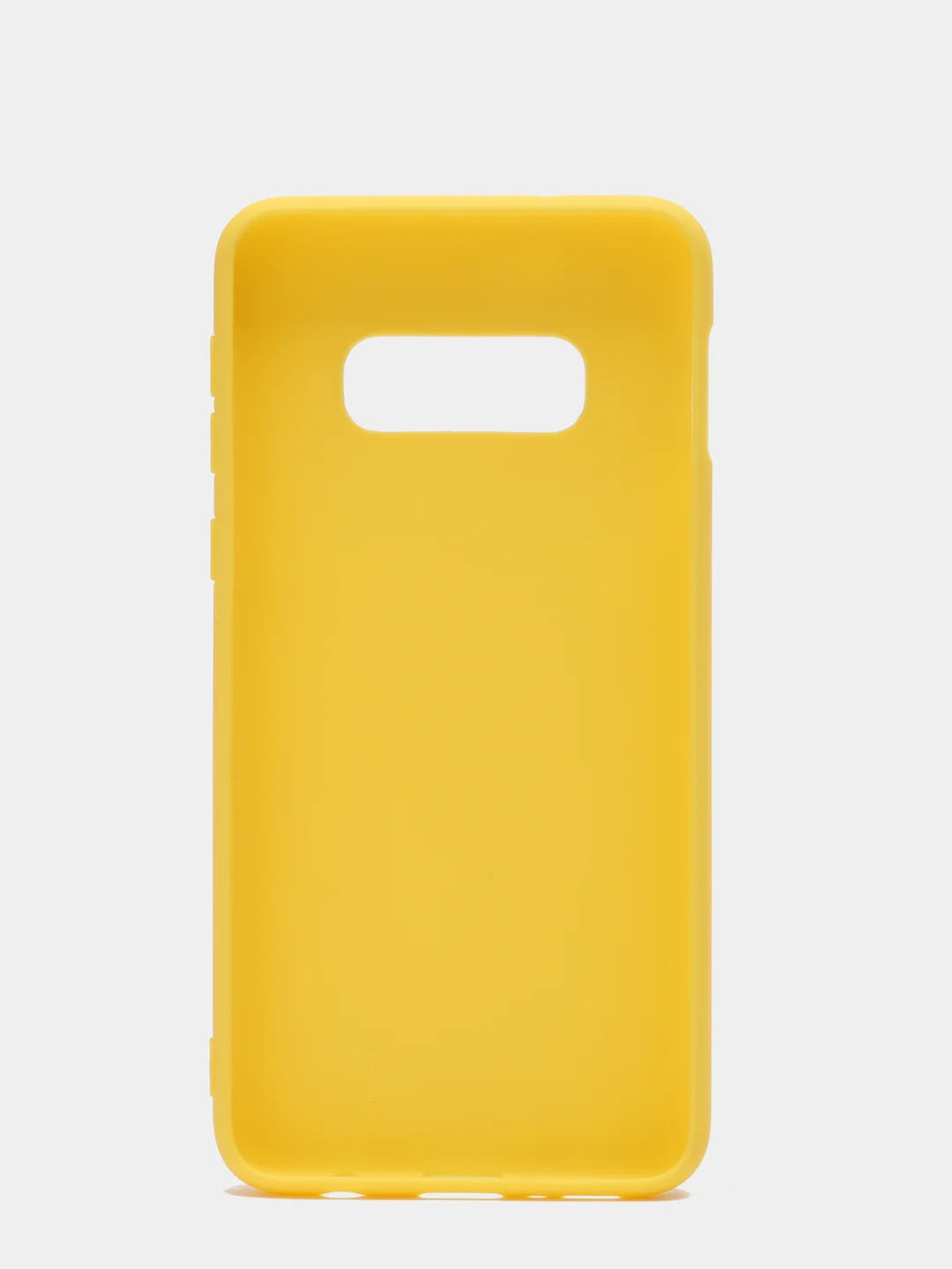 Желтый чехол на Samsung (Самсунг) S8, S9, S9 plus, S10, S10 plus, S10e