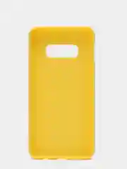 Желтый чехол на Samsung (Самсунг) S8, S9, S9 plus, S10, S10 plus, S10e
