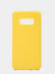 Желтый чехол на Samsung (Самсунг) S8, S9, S9 plus, S10, S10 plus, S10e