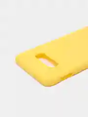 Желтый чехол на Samsung (Самсунг) S8, S9, S9 plus, S10, S10 plus, S10e