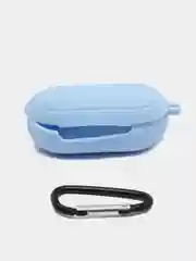 Голубой силиконовый чехол для Samsung Galaxy Buds / Buds plus