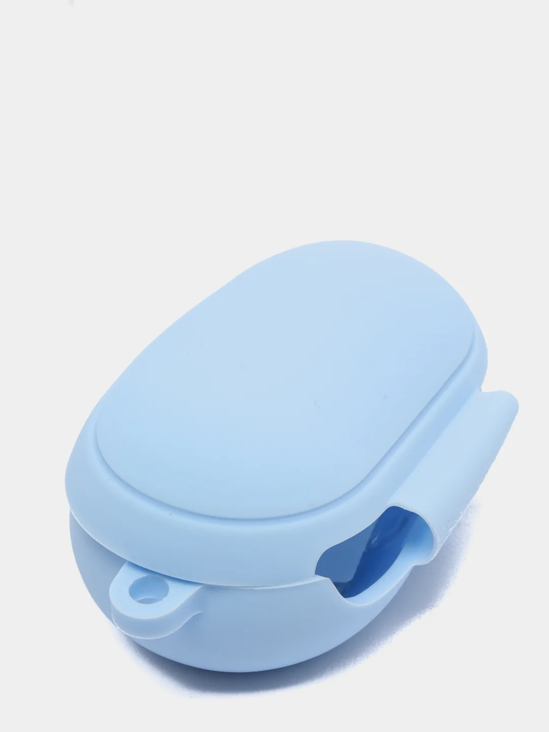 Голубой силиконовый чехол для Samsung Galaxy Buds / Buds plus