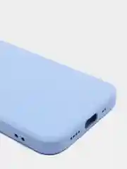 Лавандовый чехол с вырезами для защиты камеры и бархатом внутри iPhone 13 mini