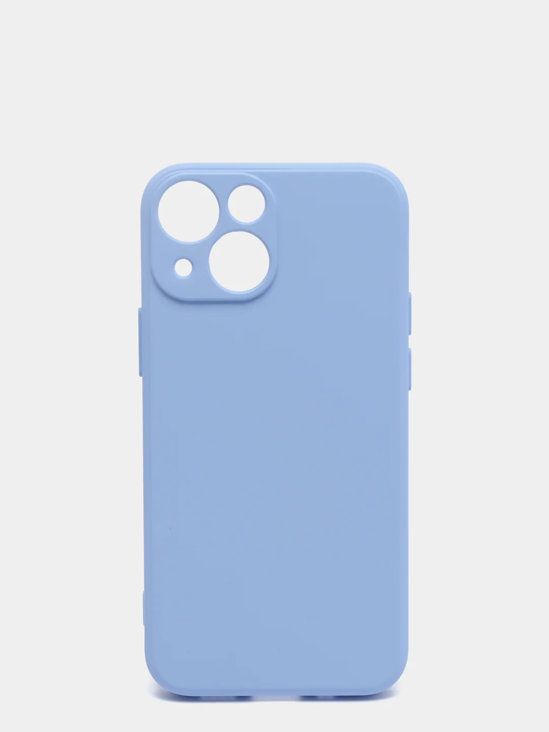 Лавандовый чехол с вырезами для защиты камеры и бархатом внутри iPhone 13 mini