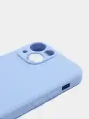 Лавандовый чехол с вырезами для защиты камеры и бархатом внутри iPhone 13 mini