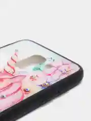 Кораллово-розовый чехол для Samsung J6 2018