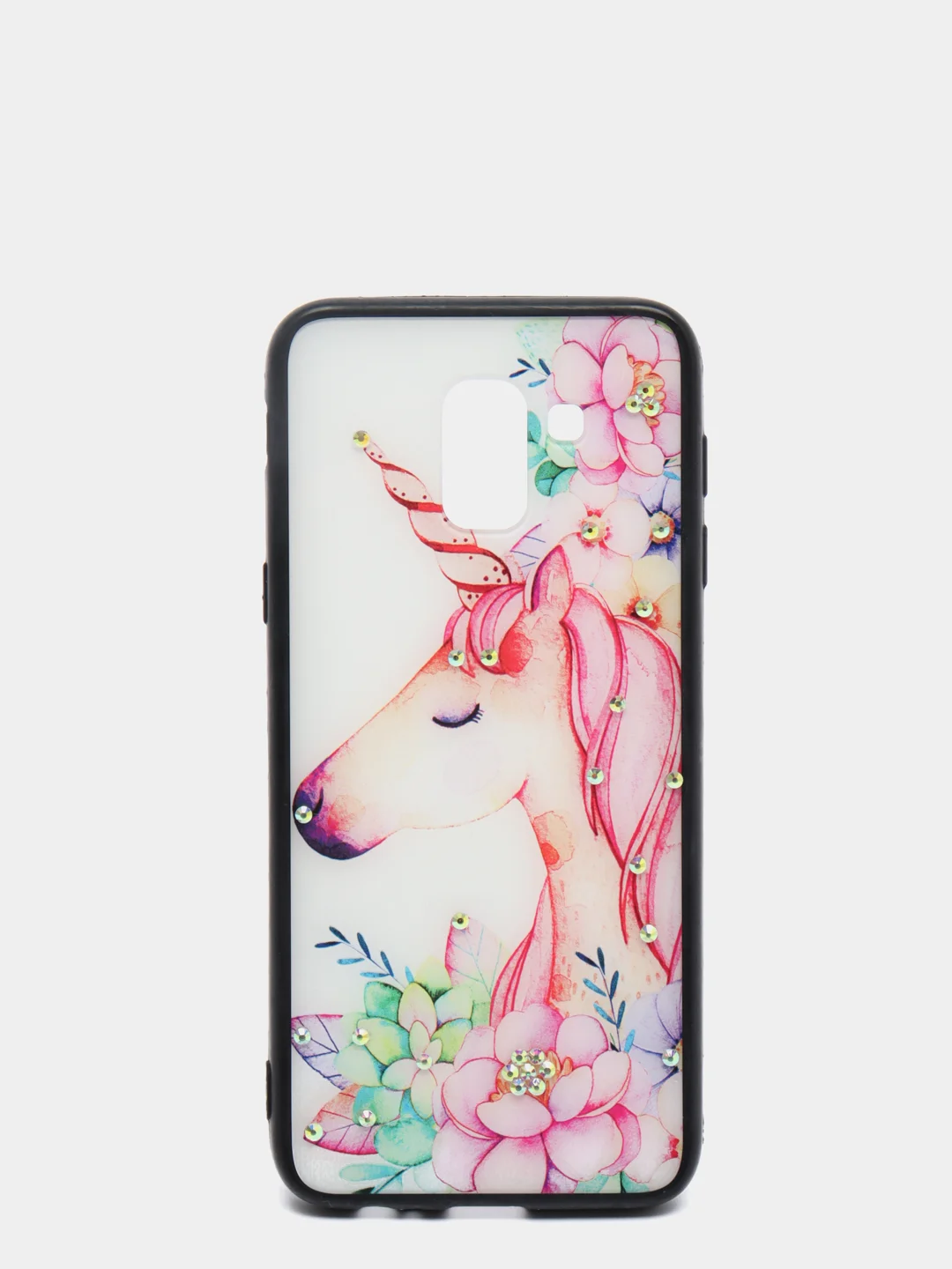 Кораллово-розовый чехол для Samsung J6 2018