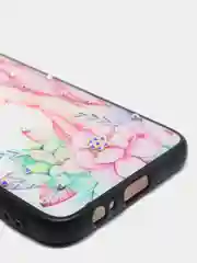 Кораллово-розовый чехол для Samsung J6 2018