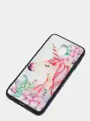 Кораллово-розовый чехол для Samsung J6 2018
