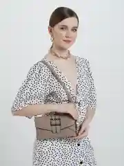 Сумка женская, цвет бежевый