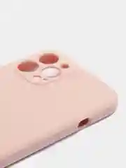 Пудровый чехол с бархатом внутри и вырезами под защиты камеры IPHONE 12 PRO MAX