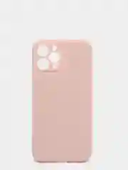 Пудровый чехол с бархатом внутри и вырезами под защиты камеры IPHONE 12 PRO MAX