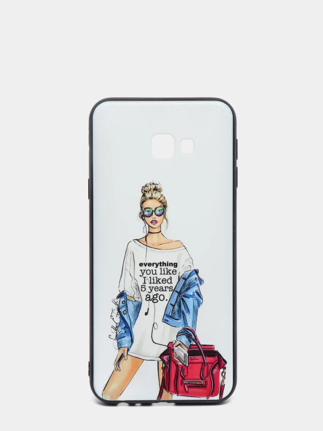 Белый чехол SAMSUNG J4 PLUS / J4+