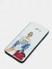 Белый чехол  SAMSUNG J4 PLUS / J4+