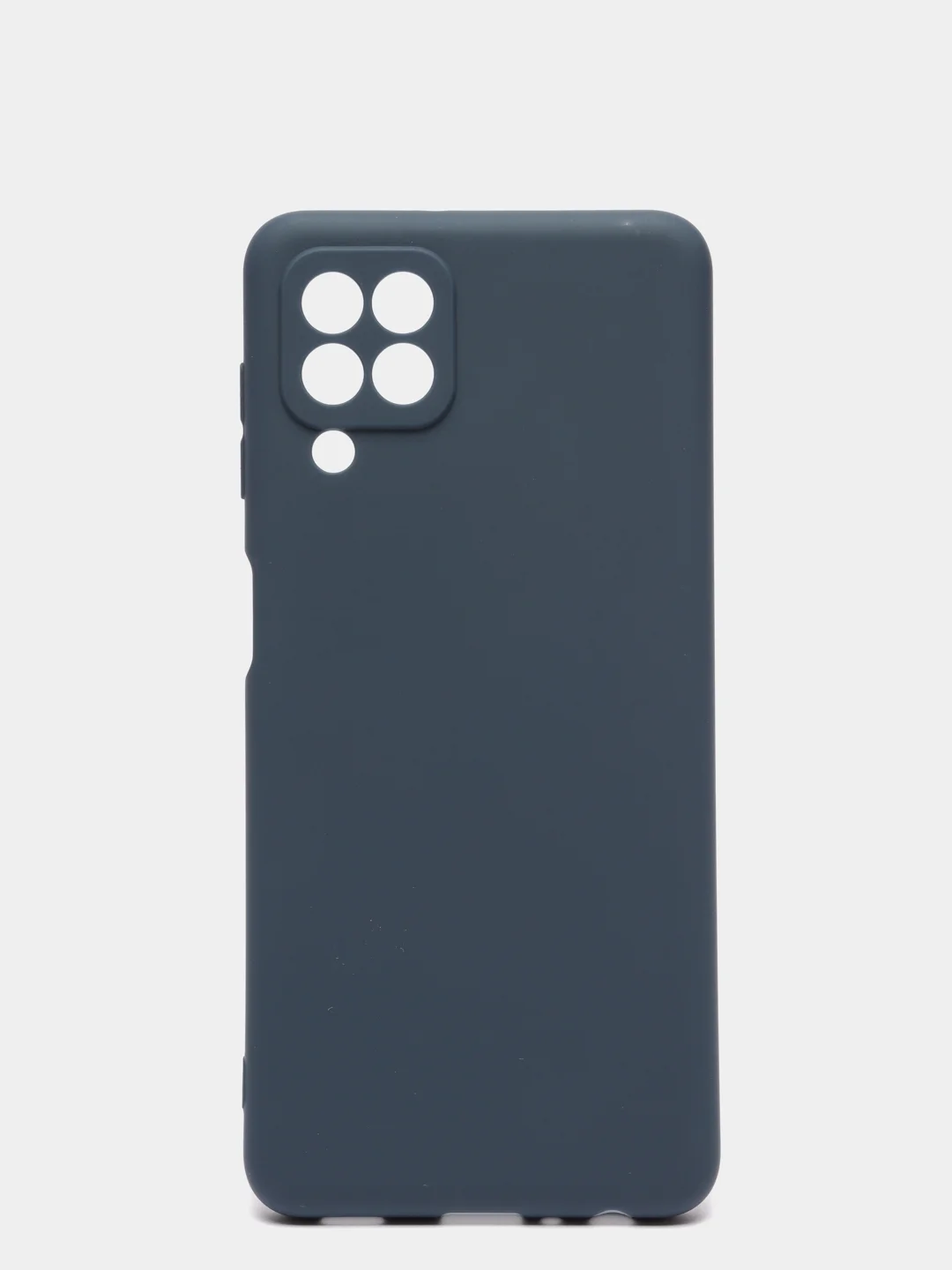 Синий чехол для Samsung Galaxy A22 силиконовый