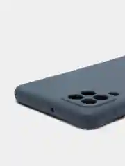 Синий чехол для Samsung Galaxy A22 силиконовый