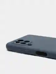 Синий чехол для Samsung Galaxy A22 силиконовый