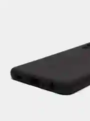 Черный чехол для Samsung Galaxy A22 силиконовый