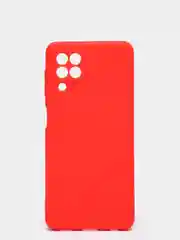 Красный чехол для Samsung Galaxy A22 силиконовый