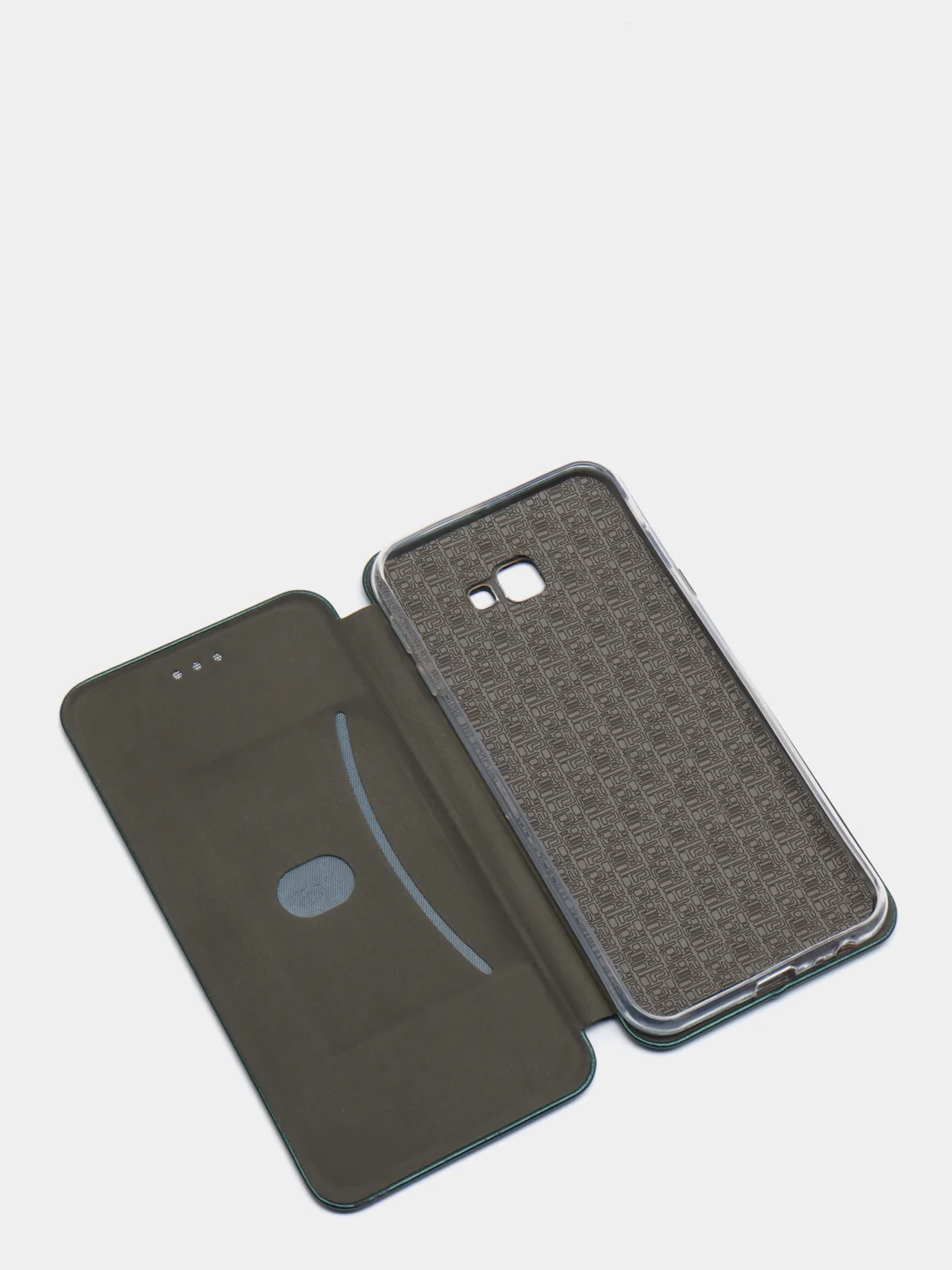 Бежевый чехол книжка Samsung J4 PLUS