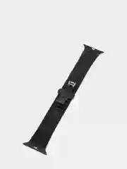 Черный металлический ремешок Apple Watch 38 40 41 42 44 45 49 мм series 4 5 6 7 браслет стальной