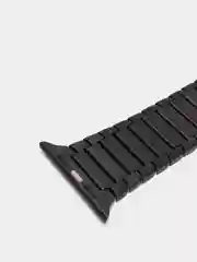 Черный металлический ремешок Apple Watch 38 40 41 42 44 45 49 мм series 4 5 6 7 браслет стальной