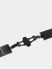 Черный металлический ремешок Apple Watch 38 40 41 42 44 45 49 мм series 4 5 6 7 браслет стальной
