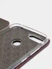 Бордовый чехол книжка Huawei HONOR 7C / 7A PRO / Y6 2018 / Y6 PRIME 2018